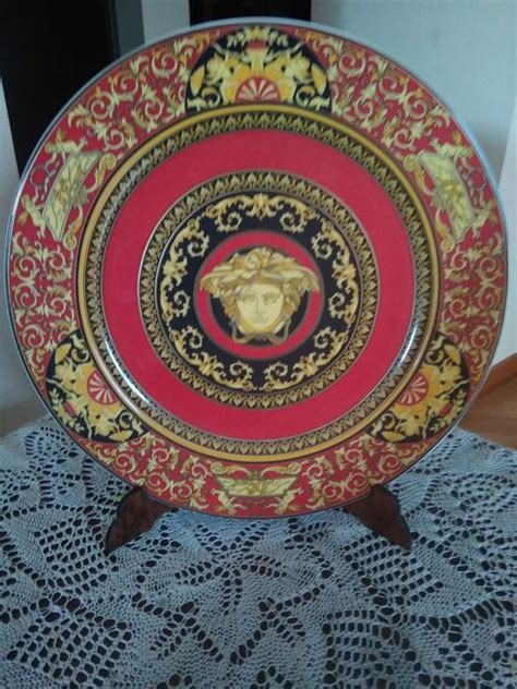 piatto versace grande|versace dinnerware for sale.